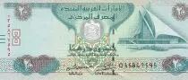 Vereinigte Arabische Emirate 20 Dirhams - Dubai Creek Golf and Yacht Club center - Boat - 2016 - UNC - P.28d
