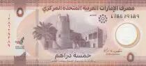 Vereinigte Arabische Emirate 5 Dirhams - Ajman fortress - Polymer - 2024 - P.W36a