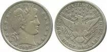 Vereinigte Staaten von Amerika 1/2 Dollar Liberty, Barber - 1907