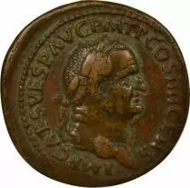 Vespasian - As, Aequitas - 74 Rome