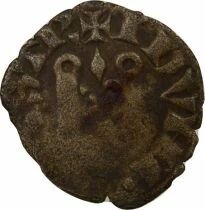 Vic. of Chateaudun, Raoul II of Clermont - Obol - 1264 / 1302 Ca&acirc;teaudun