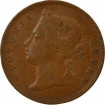 Victoria - Cent - 1875 Calcutta