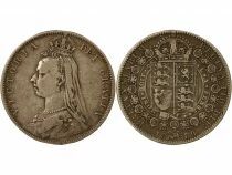 Victoria - Silver Crown, Jubilee Head - 1889 London