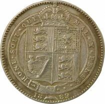 Victoria - Silver Crown, Large Jubilee Head - 1889 London
