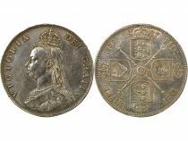 Victoria - Silver Florin, Jubilee Head - 1887 London