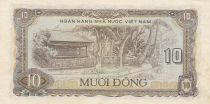 Viet Nam 10 Dong,  Arms - House and trees - Serial DS -1980 - P.86