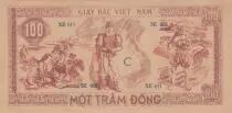 Viet Nam 100 Dong Ho Chi Minh - 1948 - P.28a without watermark