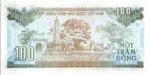 Viet Nam 100 Dong Temple - 1991 - UNC - P.105
