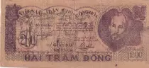 Viet Nam 200 Dong - Ho Chi Minh - ND (1950) - S&eacute;rie PU039