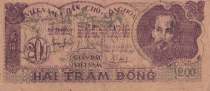 Viet Nam 200 Dong - Ho Chi Minh - ND (1950) - Série RX093