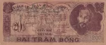 Viet Nam 200 Dong - Ho Chi Minh - ND (1950) - Série SY054