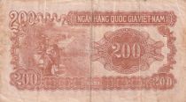 Viet Nam 200 Dong - Ho Chi Minh - ND (1951) - Série AB - F to VF - P.63a