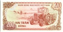 Viet Nam 200 Dong, Ho Chi Minh - Tractor - 1987 - P.100