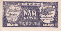 Viet Nam 5 Dong - Ho Chi Minh 1948 - Letter V - XF to AU - P.17