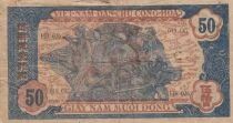 Viet Nam 50 Dong - Ho Chi Minh - 1947 - Series HR 026 - 019 CG