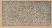 Vietnam 1 Dong - Ho Chi Minh - Circle watermark - 1947