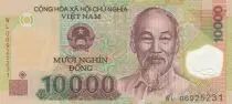Vietnam 10,000 Dong Ho Chi Minh - Oil Platforms 2006 - Polymer - WL Series