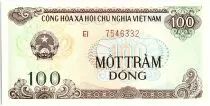Vietnam 100 Dong,  Arms - Temple  - 1991 - P.105