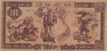 Vietnam 100 Dong - Ho Chi Minh - 1948 - Series ME 045 - KL 083