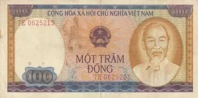 Vietnam 100 dong - Ho Chi Minh - Boats - 1980 (1981) - TE Series
