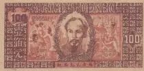 Vietnam 100 Dong Ho Chi Minh - 1948 - P.28a Serial UQ055-XW078