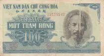 Vietnam 100 Dong Ho Chi Minh - 1951 - Serial AB