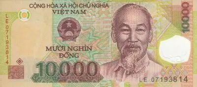 Vietnam 10000 Dong Ho Chi Minh - Plateforme p�troliere 2007