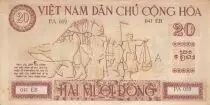 Vietnam 20 Dong - Ho Chi Minh - 1946 - Série 041 EB - PA 089