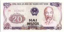 Vietnam 20 Dong, Ho Chi Minh - Pagoda - 1985 - P.94