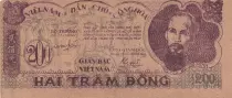 Vietnam 200 Dong - Ho Chi Minh - ND (1950) - S�rie BK089