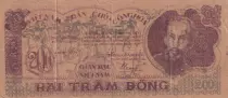 Vietnam 200 Dong - Ho Chi Minh - ND (1950) - S&eacute;rie BV051
