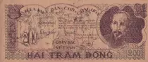 Vietnam 200 Dong - Ho Chi Minh - ND (1950) - S&eacute;rie QS067