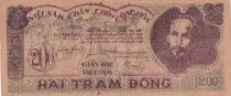 Vietnam 200 Dong - Ho Chi Minh - ND (1950) - S&eacute;rie RK019