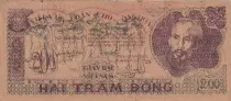 Vietnam 200 Dong - Ho Chi Minh - ND (1950) - S&eacute;rie SB069