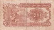Vietnam 200 Dong - Ho Chi Minh - ND (1951) - S&eacute;rie AB - F to VF - P.63a