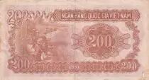 Vietnam 200 Dong - Ho Chi Minh - ND (1951) - S&eacute;rie AC - F to VF - P.63a