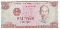 Vietnam 200 Dong Ho Chi Ming - Tracteur