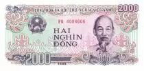 Vietnam 2000 Dong Ho Chi Minh - Textil factory - 1988