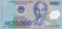 Vietnam 20000 Dong - Ho Chi Minh - Temple - 2016 - Polymer - NEUF - P120
