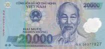 Vietnam 20000 Dong - Ho Chi Minh - Temple - 2016 - Polymer - UNC - P120