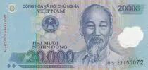Vietnam 20000 Dong - Ho Chi Minh - Temple - 2022 - Polymer - UNC - P120