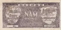 Vietnam 5 Dong - Ho Chi Minh - 1948 - Z.062079