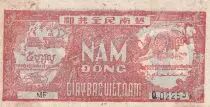 Vietnam 5 Dong - Ho Chi Minh - ND (1948) - Serial MK-Q