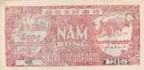 Vietnam 5 Dong - Ho Chi Minh - ND (1948) - Serial MK-W - XF - P.17