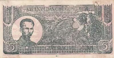Vietnam 5 Dong - Ho Chi Minh - ND (1948) - S�rie MF-Q