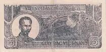 Vietnam 5 Dong - Ho Chi Minh 1948 - Letter V - XF - P.17