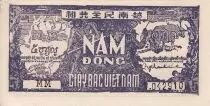 Vietnam 5 Dong - Ho Chi Minh 1948 - Letter V - XF to AU - P.17