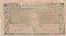 Vietnam 5 Dong - Tin Phieu - Serial CT - 1949