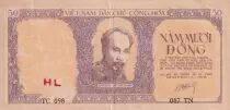 Vietnam 50 Dong - Ho Chi Minh - ND (1952) - Série TC 098