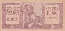 Vietnam 50 Dong - Ho Chi Minh - ND (1952) - Série TC 098